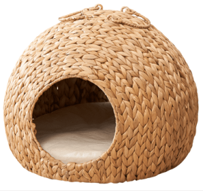 Weave Style Rattan Circular Cat Bed