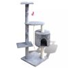 Cat Tree Scratching Post 45" 1 Condo Gray