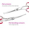 Household Pet Hair Cutter Scissors; Stainless Steel Professional Pet Grooming Tools; Pet Hair Cut