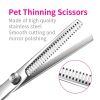 Household Pet Hair Cutter Scissors; Stainless Steel Professional Pet Grooming Tools; Pet Hair Cut