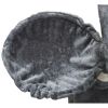 Cat Play Tree 48 inch Gray Plush