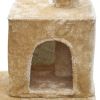 Cat Tree 48" Beige Plush