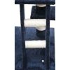 Cat Tree 48" Dark Blue Plush