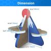 ScratchMe Cat Scratcher Post Board, Mount Fuji Shape Cat Scratching Lounge Bed, Durable Pad Prevents Furniture Damage