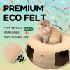Cat Tunnel BedCat Nest Four Seasons Universal  Summer Sleep Internet Red Donut Dodge House Pet Cat Drill Hole Semi-EnclosedPeekaboo Cat Cave, Cat Donu