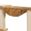 Cat Tree 41" Beige Plush