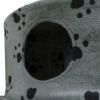 Cat Tree 28" Gray with Paw Prints Plush