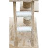 Cat Tree 48" Beige Plush