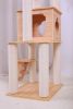 PurrScape Elegance - Deluxe Wooden Cat Tower