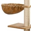 Cat Tree 41" Beige Plush