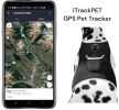 Global Surveillance GPS Tracker Pets Collar Waterproof Location Finder Size:M