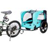 Light Green Foldable Pet Carriers/Bicycle Trailer Pet Dog Cat Safe for your pet to enjoy the ride