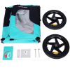 Light Green Foldable Pet Carriers/Bicycle Trailer Pet Dog Cat Safe for your pet to enjoy the ride