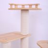 EliteCat Haven - Premium Wooden Multi-Level Cat Climber Cat Tower