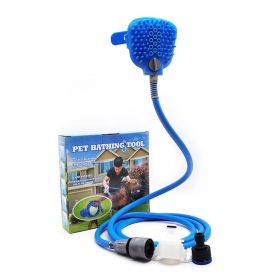 Dog Bath Shower nozzle hose Made of silicone  give a massage while in the shower
