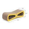 Cat-eyed Cat Scratcher and Lounge, Protect Furniture, Functional---Patterned