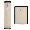 14.96x11.42in Cat Scratching Pad Small Cat Scratcher Natural Sisal Scratching Mat for Cat