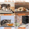 14.96x11.42in Cat Scratching Pad Small Cat Scratcher Natural Sisal Scratching Mat for Cat
