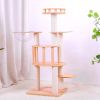 EliteCat Haven - Premium Wooden Multi-Level Cat Climber Cat Tower