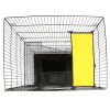 4 Tiers Rolling Cat Cage Pet Cage with Hammock;  Black
