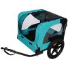 Light Green Foldable Pet Carriers/Bicycle Trailer Pet Dog Cat Safe for your pet to enjoy the ride