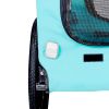 Light Green Foldable Pet Carriers/Bicycle Trailer Pet Dog Cat Safe for your pet to enjoy the ride