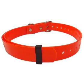 Pet Dog Collars Waterproof Buckle Style (Color: Red)