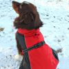 Alpine All-Weather Waterproof Jacket Coat with Plane and Plaid Accents for your Dog Coat