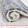 Cat dog sleeping mat warm thick and soft Sleeping blanket;  dog crate warm mattress pet cushion