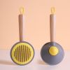 One-Key Pet Hair Remover Grooming Brush Pet Hair Cleaner Shedding Brush For Long & Short Hair Cats And Dogs