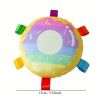Colorful Plush Flying Disc Toy Dog For Outdoor Play, Bite-resistant Pet Dog Toy Supplies Dog Training Flying Discs Outdoor Playing Disk Flyer