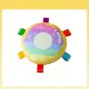 Colorful Plush Flying Disc Toy Dog For Outdoor Play, Bite-resistant Pet Dog Toy Supplies Dog Training Flying Discs Outdoor Playing Disk Flyer