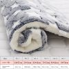 Cat dog sleeping mat warm thick and soft Sleeping blanket;  dog crate warm mattress pet cushion