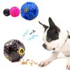 Pet Dog Squeaker Food Dispenser Ball Dog Puzzle Training Toys for Dogs of Assorted Sizes