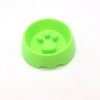 Pet Supplies Dog Paw Shaped Food Bowl Slow Feeder Food Bowl Thick Plastic Bowl Puzzle Bowl