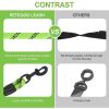 Pet Leash Reflective Strong Dog 5' Long with Comfortable Padded Handle Heavy Duty Training Durable Nylon Rope Leashes