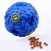 Pet Dog Squeaker Food Dispenser Ball Dog Puzzle Training Toys for Dogs of Assorted Sizes