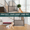 Pets Dog Cat Baby Safety Gate Mesh Fence Portable Guard Net For Stairs Hallways and Doors