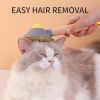 One-Key Pet Hair Remover Grooming Brush Pet Hair Cleaner Shedding Brush For Long & Short Hair Cats And Dogs