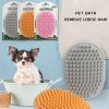 Dog Bath Brush Dog Grooming Brush, Pet Shampoo Bath Brush Soothing Massage Rubber  Silicone Bathing Grooming And Shedding Brush For Dogs Cats