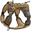 Tactical Dog Harness for Small Medium Dogs No Pull Adjustable Pet Harness Reflective K9 Working Training Easy Control Pet Vest Military Service Dog