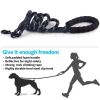 Pet Leash Reflective Strong Dog 5' Long with Comfortable Padded Handle Heavy Duty Training Durable Nylon Rope Leashes