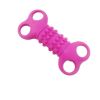 TPR Pet Interactive Four-hole Size Dog Bite-resistant Chew Toy