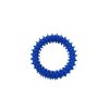 Pet Dog Round Ring Soft Spiked Toy Non-Toxic Rubber Assorted Colors Durable Play Chew Toys Dog Tooth Cleaning Safe Toy Pet Supplies