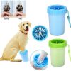 Pet Dog Cat Paw Cleaner Cup Outdoor portable Soft Silicone Brushes Inside Quickly Wash Foot Cleaning Tool for Cleaning Washing Dirty Paws
