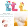 Dog Toys for Small Dogs Fleece Resistance Squeaky Dog Toy Chew Training Toys in different colors