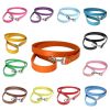 4' Dog Leash Soft Leather Walking Leash
