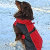 Alpine All-Weather Waterproof Jacket Coat with Plane and Plaid Accents for your Dog Coat